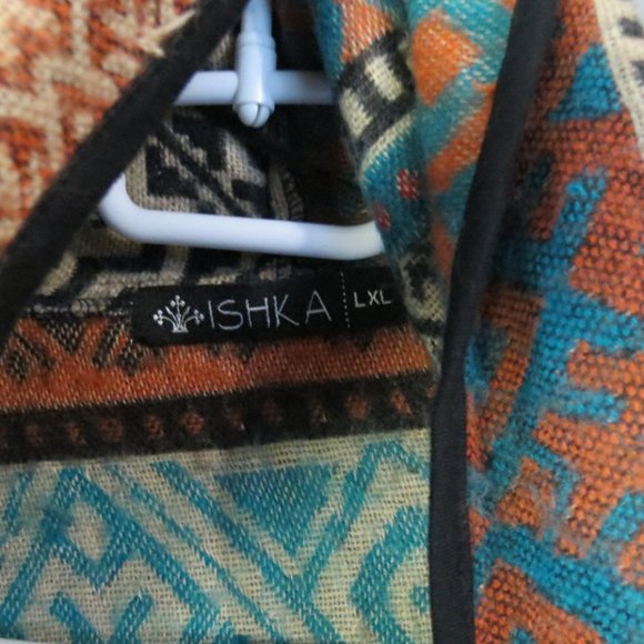 ISHKA - WRAP STYLE HOODIE JACKET - SIZE L/XL - Picture 5 of 5